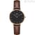 Watch Daniel Wellington steel woman only time analog leather strap DW00100225 Classic Petite St Waves
