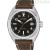 Citizen watch only time steel man analog leather strap NJ0100-11E Urban Automatic