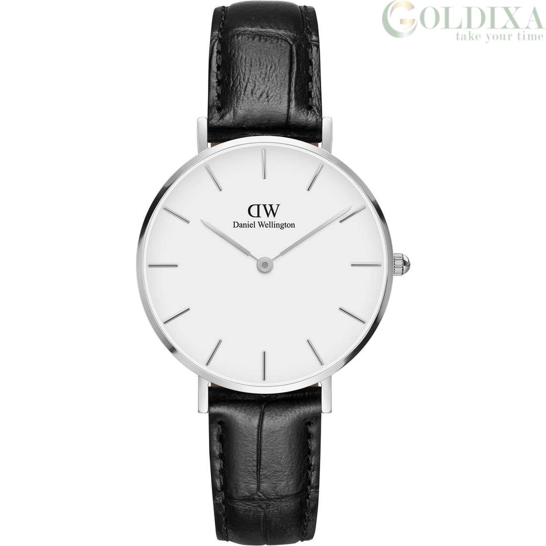 fantom det er smukt Barry Watches: Watch Daniel Wellington steel only time woman analog leather strap  DW00100185 Classic Reading
