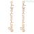 Brosway BRP21 316L steel earrings with Rose Gold PVD and Rose Gold star