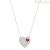 Swarovski woman necklace 5272346 with Cupid collection crystals