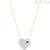 Swarovski woman necklace 5273328 with crystals Cupid collection