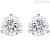 Swarovski woman earrings 1800046 with crystals collection Solitaire