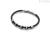4US Cesare Paciotti 4UBR2732 bracelet in black string Roll Over collection