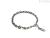 4US Cesare Paciotti 4UBR2102 bracelet in steel Black Dolphins collection