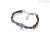 4US Cesare Paciotti 4UBR2745 steel bracelet with Offshore collection cord