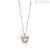 Necklace Roberto Giannotti GIA319 angel pendant in silver Angeli collection