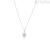 Necklace Roberto Giannotti GIA285 angel pendant in silver Angeli collection