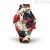 Doodle steel watch only time unisex silicone strap DOTA001 Tattoo Mood