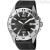 Vagary watch by Citizen steel man Solo Tempo analogue silicone strap IB8-518-50 Aqua 39