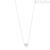 Brosway BEO03 steel necklace with crystals Epsilon collection