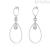 Brosway BDY21 steel earrings with crystals Destiny collection