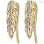 Brosway BUM24 brass earrings in Plume collection