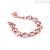 Brosway BTN17 bracelet in Rose Gold PVD steel with Swarovski B-Tring collection