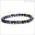 Gerba Gray and Blue man bracelet Stone Classic collection