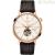 Bulova analogue mechanical leather watch for men 97A136 Aerojet