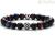 Gerba Red Blue 260 man bracelet Stone Classic collection