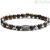 Bracelet Gerba Silver Brown 270 man Stone Classic collection