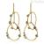 Brosway earrings BFF93 brass Affinity collection