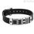 Brosway bracelet BNG15 leather and 316L steel Enigma collection