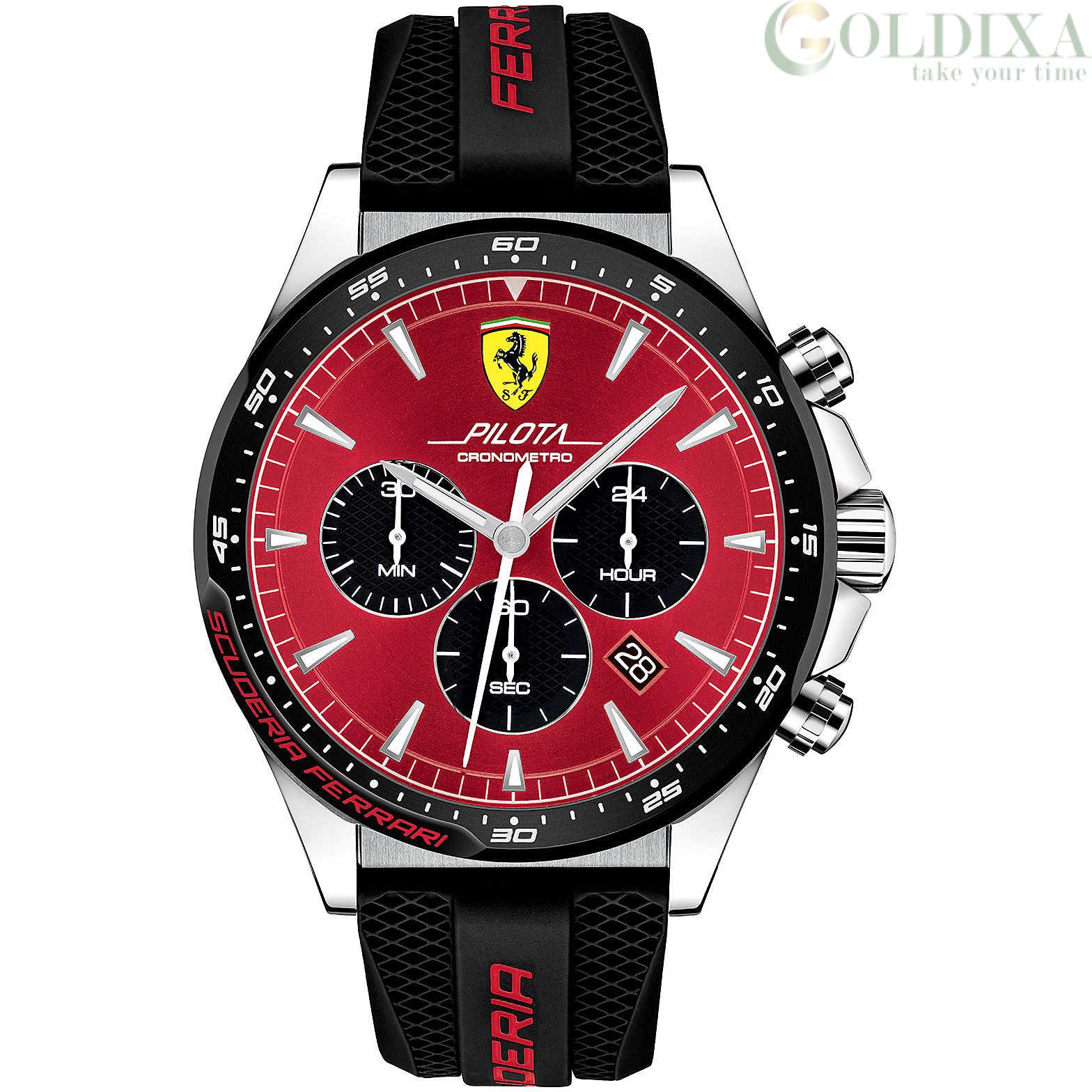 Buy Scuderia Ferrari Black Stainless Steel Watch online-gemektower.com.vn