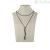 Breil necklace TJ2750 steel B Witch collection