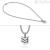 Nomination necklace 026702/008 steel Metropolitan collection