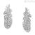 Fossil Earrings JF02849040 steel woman Vintage Motifs