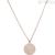 Fossil woman necklace JF027477911 steel Glitz collection