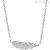 Fossil woman necklace JF02851040 steel Vintage collection