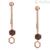 Fossil Earrings JF03060791 steel Classics collection