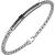 Zancan EHB180 316L steel bracelet Hi Teck Elegantek collection