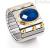 Ring Nomination 041541/007 Gold 18 Kt collection XTe