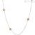 Nomination necklace 131417/011 brass Roseblush collection