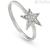 Ring Nomination 146700/010/022 Silver 925 Star collection