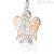 Pendant Roberto Giannotti NKT236 White Gold collection Angels