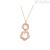 Necklace Roberto Giannotti NKT163 Rose Gold collection Angels