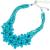 Ottaviani 500422C Turquoise and agate Bijoux collection necklace