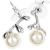 Ottaviani 500309O earrings with pearls and crystals