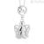 Necklace Roberto Giannotti GIA91 Silver 925 with zircons Angeli collection