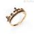 Ring Amen AC1RN-10 Silver 925 Crowns collection