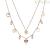 Brosway BAH17 316L steel necklace with Swarovski Chant collection