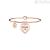 Kidult bracelet 731635 316L steel with PVD Rose Gold collection Love
