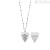 Woman Kidult necklace 751015 316L steel Love collection