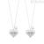 Double woman Kidult necklace 751016 316L steel Love collection