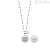 Woman Kidult necklace 751134 316L steel Vasco Rossi collection