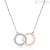 Brosway woman necklace BRJ26 316L steel Romeo & Juliet collection