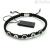 Bracelet Zancan Man EXB842-NE Silver 925 and black spinels collection Infinity