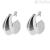 PD Paola woman earrings AR02-125-U Silver Eclipse collection