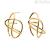 PD Paola woman earrings AR01-110-U 18 Kt gold Esha collection
